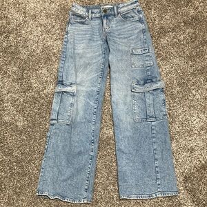 SO Low Rise Wide Leg Jeans